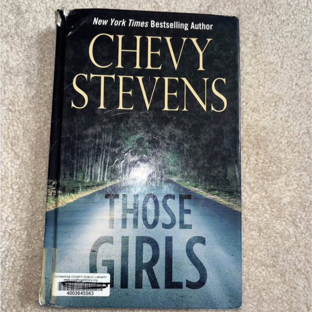 Chevy Stevens "Those Girls" Hardcover Book